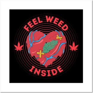 Weed - Heart Posters and Art